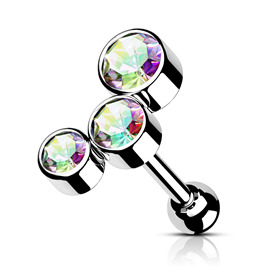 Činka do ucha - 3 kamínky PNC00127 9