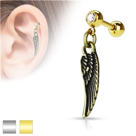 Činka do ucha - andělské křídlo PNC00071 3