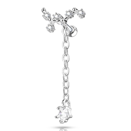 Činka do ucha s dlouhým řetízkem a hvězdičkou PNC00106 3