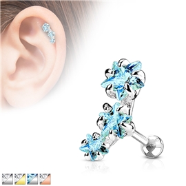 Činka do ucha s kamínky PNC00058 1