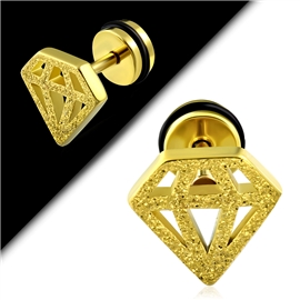 Falešný piercing - diamant PFA00230 1