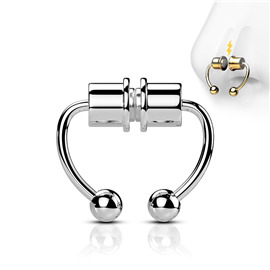 Falešný piercing do nosu PFA00307 5