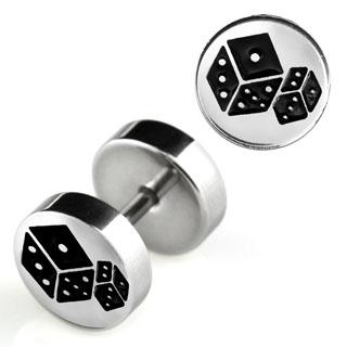 Falešný piercing - hrací kostky PFA00165