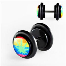 Falešný piercing - marihuana PFA00157 1