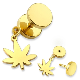 Falešný piercing - marihuana PFA00265 2