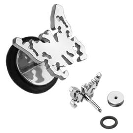 Falešný piercing - motýl PFA00142 1