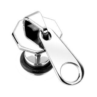 Falešný piercing - zip PFA00141