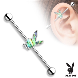 Industrial piercing - Playboy PIN00042 1