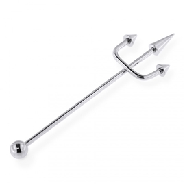 Industrial piercing - trojzubec PIN00062 1