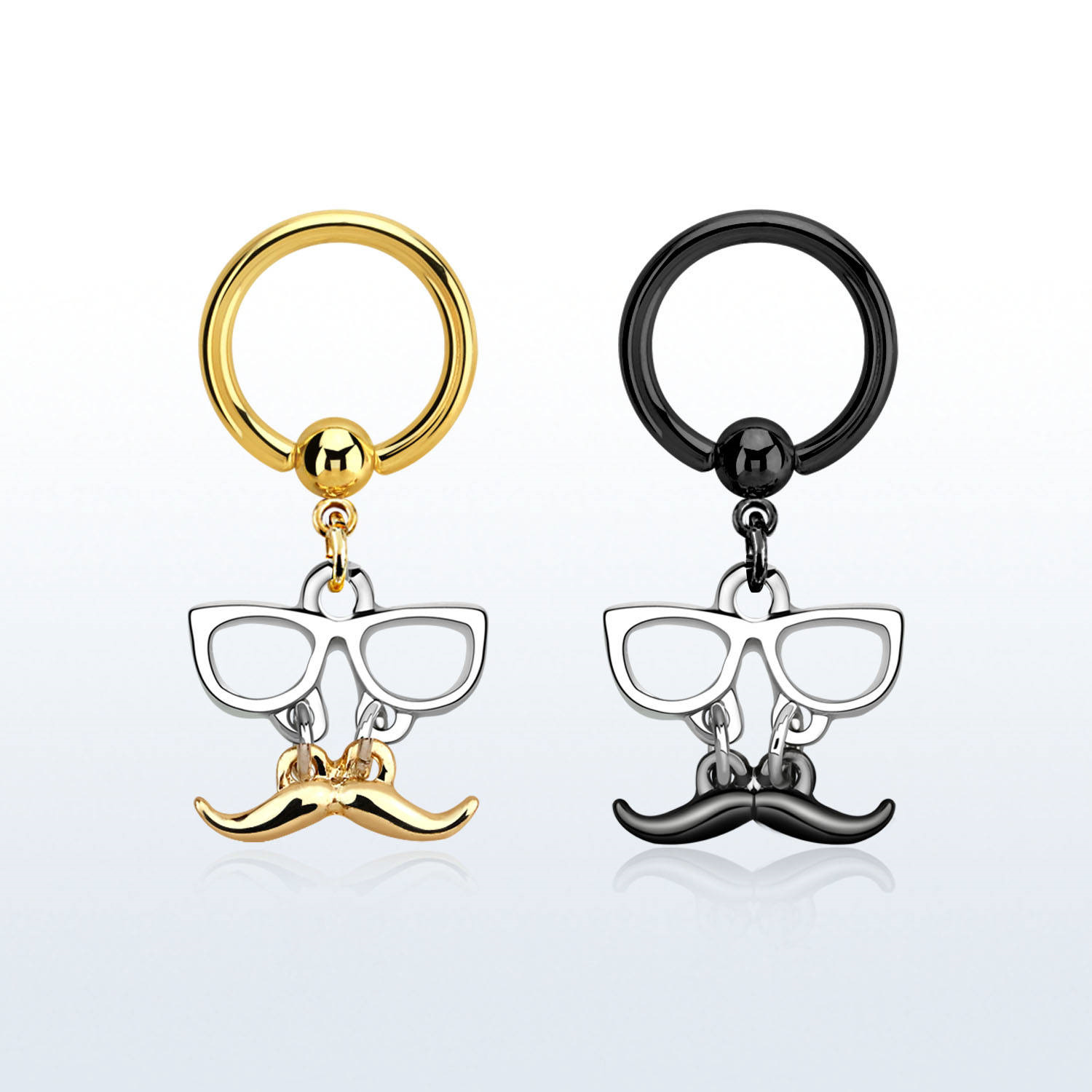 Kruh - brýle a knír - PKR00166