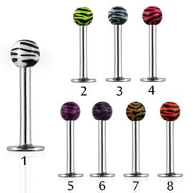 Labreta s kuličkou - motiv tygra PLA00177 1