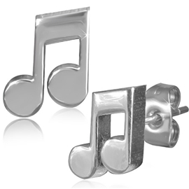 Náušnice - hudební nota NAU00875 1