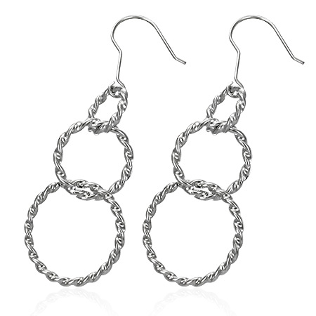 Náušnice - kruhy NAU00747