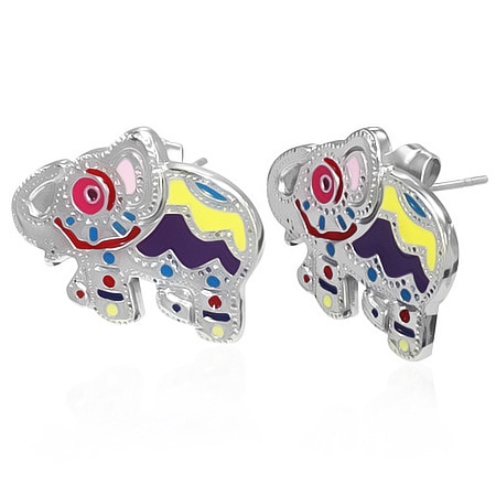 Náušnice - slůně NAU00724