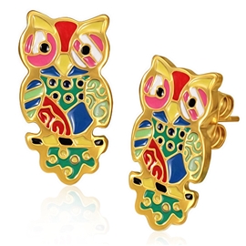 Náušnice - sova NAU00748 1