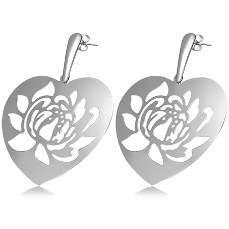 Náušnice - srdíčko NAU00822