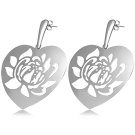 Náušnice - srdíčko NAU00822 1