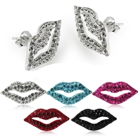 Náušnice (stříbro 925/1000) - pusa NAU00872 1