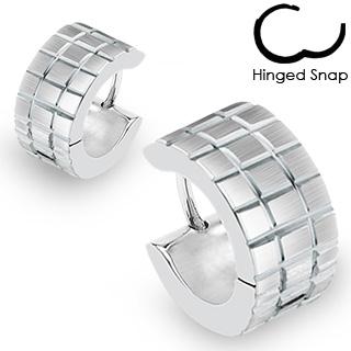 Ocelové náušnice NAU00385