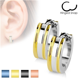 Ocelové náušnice NAU00522 1