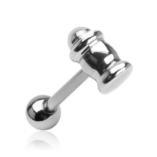 Piercing do jazyka - kladivo PCI00239