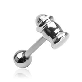 Piercing do jazyka - kladivo PCI00239 1