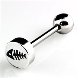 Piercing do jazyka s rybou PCI00250 1