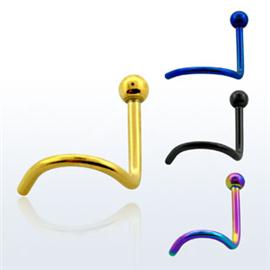 Piercing do nosu anodizovaný PNO00182 1
