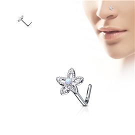 Piercing do nosu - kytička PNO00250 3