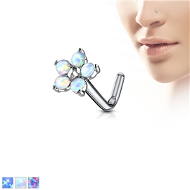 Piercing do nosu kytička PNO00253 1