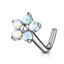 Piercing do nosu kytička PNO00253 4