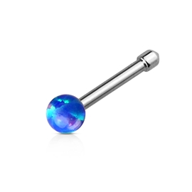Piercing do nosu - opal kamínek PNO00245 1