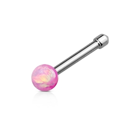 Piercing do nosu - opal kamínek PNO00245 4