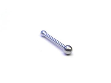 Piercing do nosu rovný s kuličkou PNO00034 1