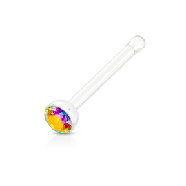Piercing do nosu s kamínkem PNO00246 3