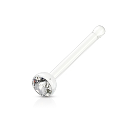 Piercing do nosu s kamínkem PNO00246 5