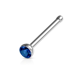Piercing do nosu s kamínkem PNO00264 2