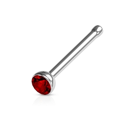 Piercing do nosu s kamínkem PNO00264 7