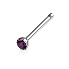 Piercing do nosu s kamínkem PNO00264 8