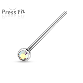 Piercing do nosu s kamínkem PNO00265 3