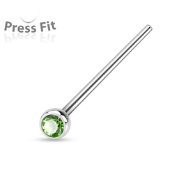 Piercing do nosu s kamínkem PNO00265 4