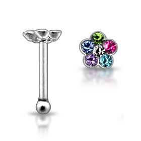 Piercing do nosu (stříbro 925/1000) PNO00047