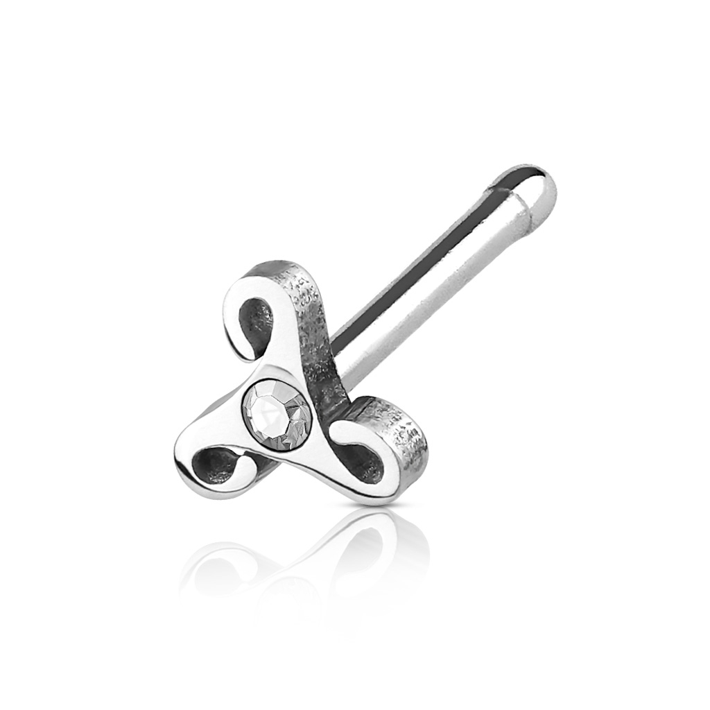 Piercing do nosu - Tribal motiv PNO00243
