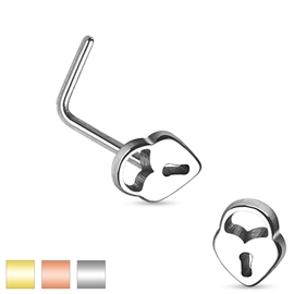 Piercing do nosu - zámeček PNO00235 1