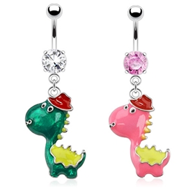 Piercing do pupíku - dinosaurus PBV00527 1
