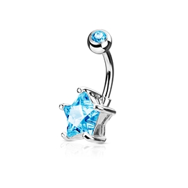 Piercing do pupíku hvězdička PBP00273 4