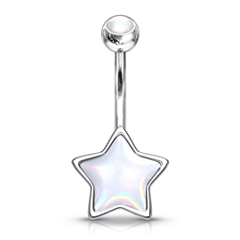 Piercing do pupíku - hvězdička PBP00289 2