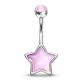 Piercing do pupíku - hvězdička PBP00289 5