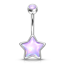 Piercing do pupíku - hvězdička PBP00289 4