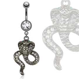 Piercing do pupíku - kobra PBV00525 1